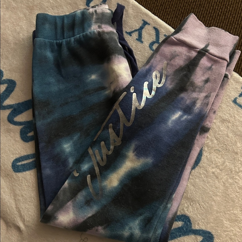 Justice active Kids' Multicolor Tie-Dye Joggers
